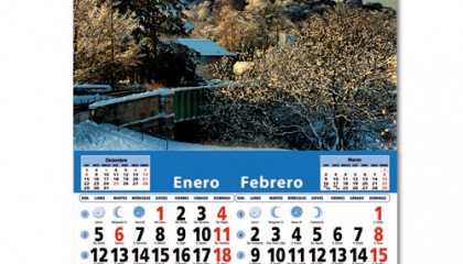 Faldilla Bimensual de 33,5 cm/ancho color